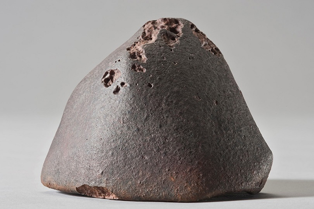 Imagem de meteorito