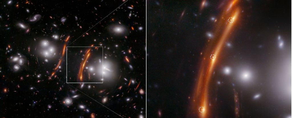 A gravidade ampliou uma supernova, adicionando uma reviravolta à tensão do Hubble: ScienceAlert