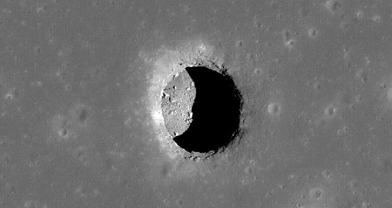 Caverna subterrânea descoberta na Lua pode abrigar futuros astronautas lunares: ScienceAlert