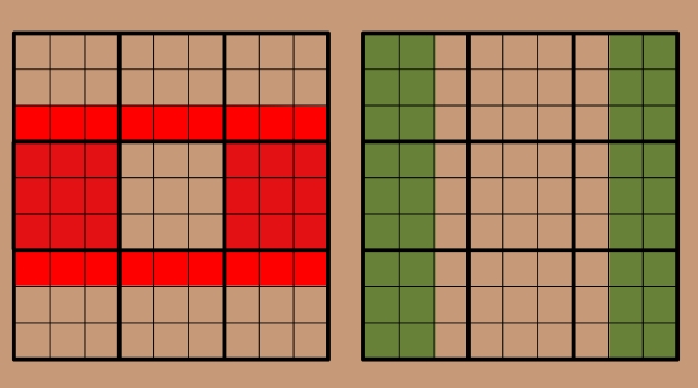 Duas grades de sudoku