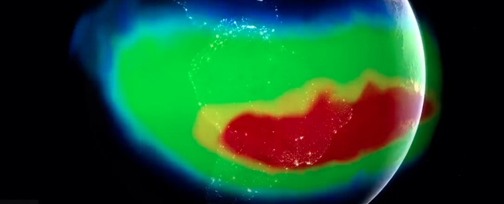 NASA está observando uma anomalia vasta e crescente no campo magnético da Terra: ScienceAlert