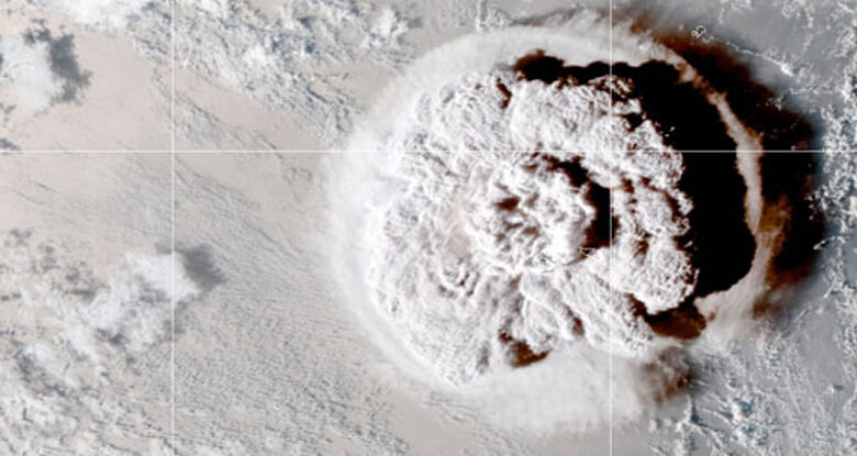 A erupção vulcânica gigante de Tonga pode perturbar o clima nos próximos anos: ScienceAlert