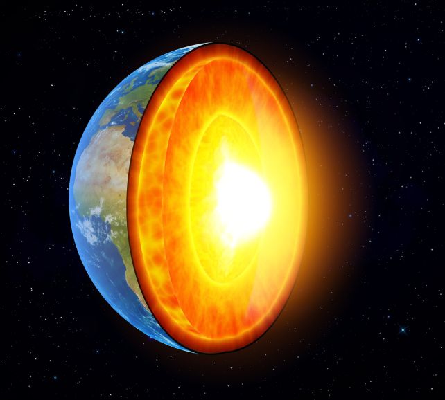 Mudanças no núcleo derretido da Terra podem estar alterando a duração dos dias do planeta