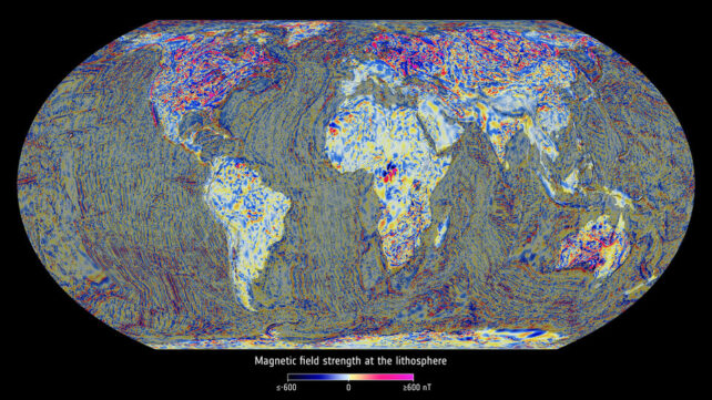 O campo magnético invertido da Terra ouvido como som é um horror inesquecível